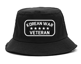 Korean War Veteran Mens Bucket Hat