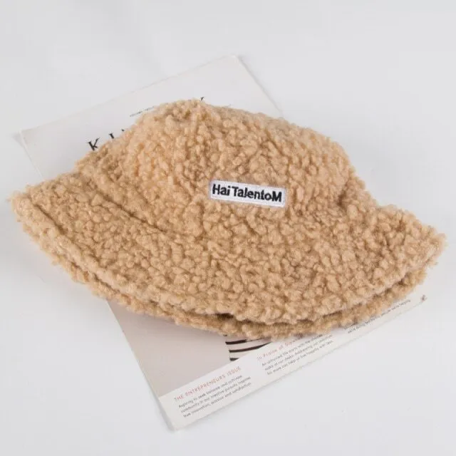 Lamb Faux Fur Bucket Hat