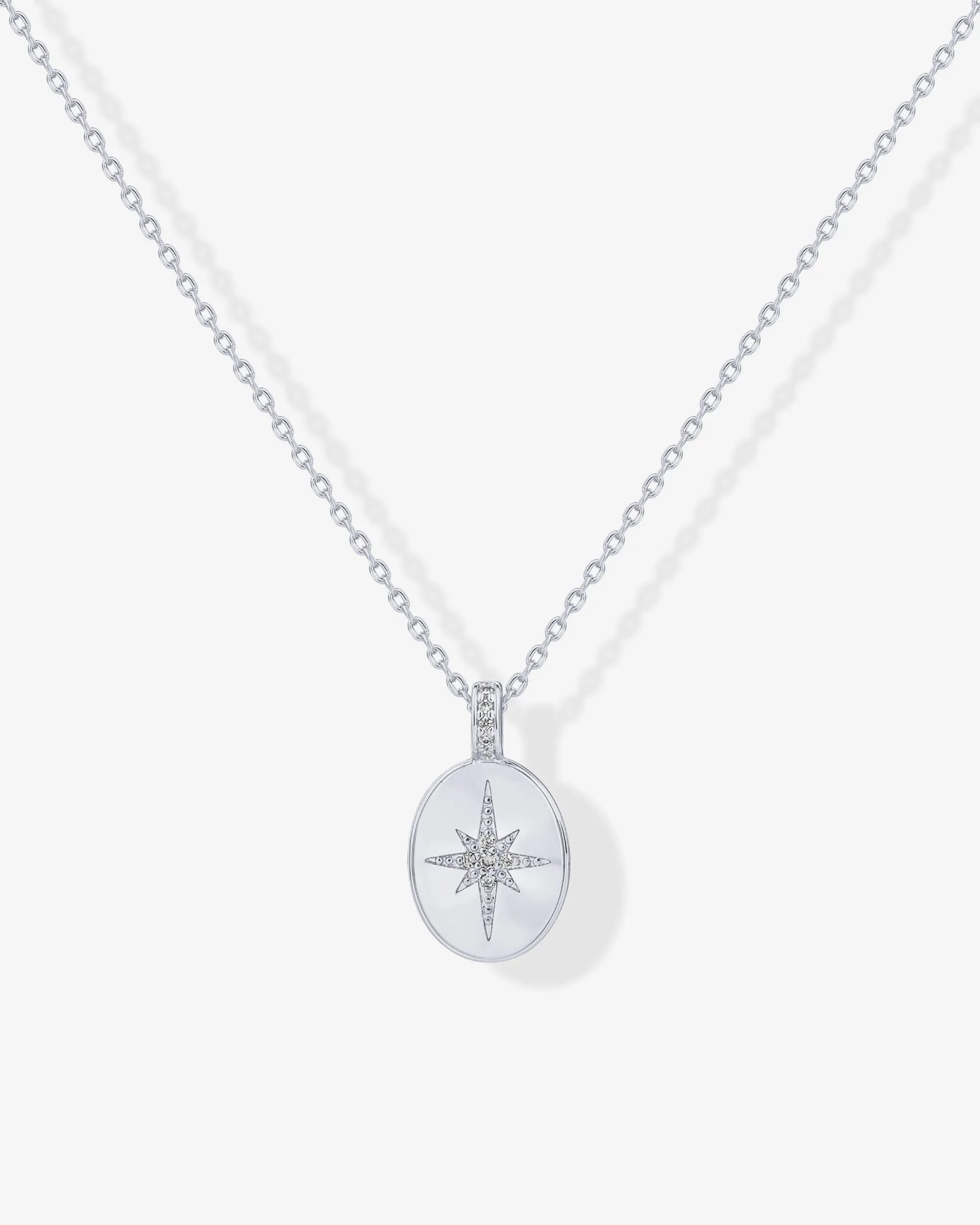 Layered North Star Pendant Necklace