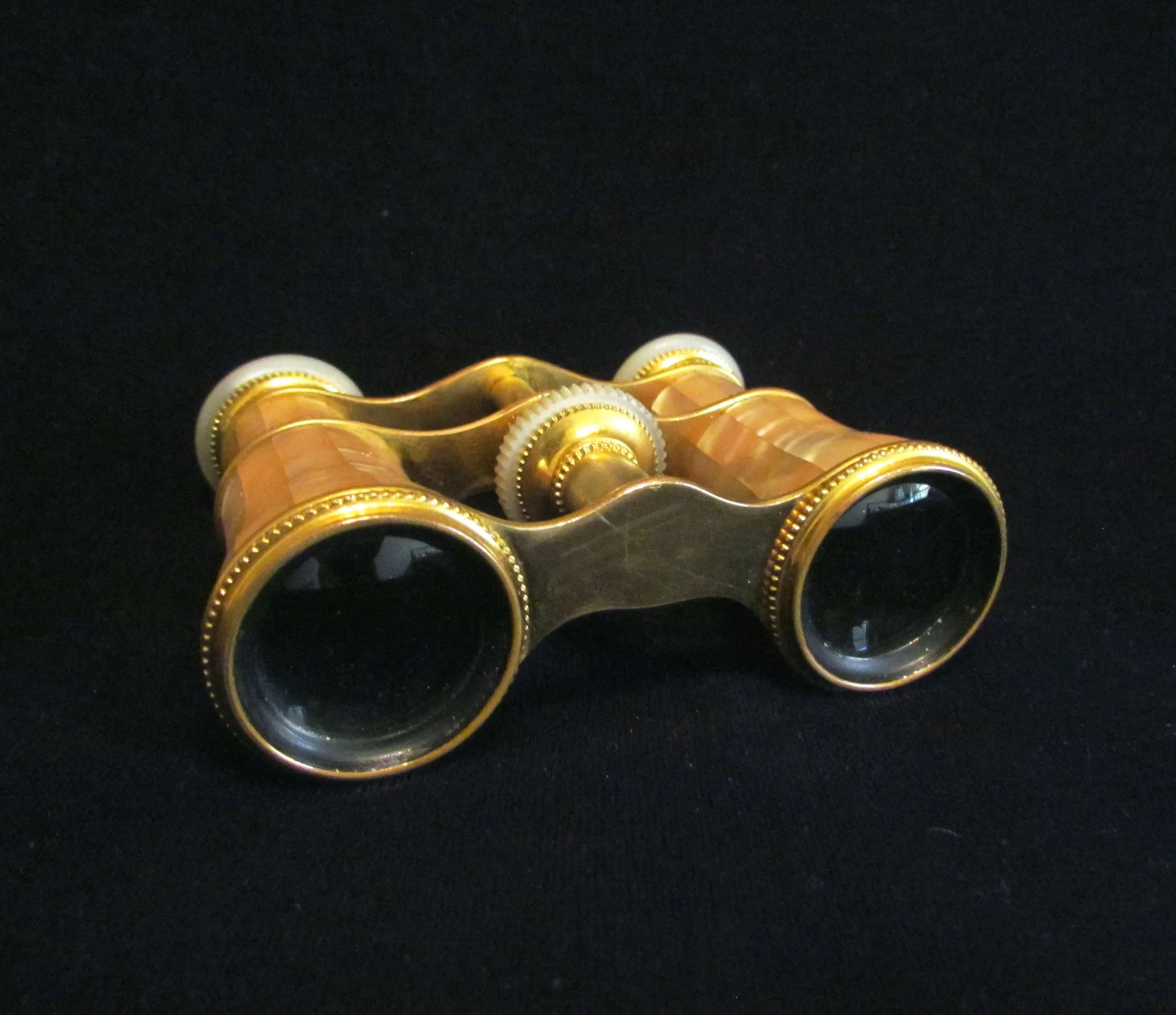 LeMaire Fi Opera Glasses 1800s Paris Binoculars Antique Mother Of Pearl Theater Glasses EXCELLENT WORKING CONDITION