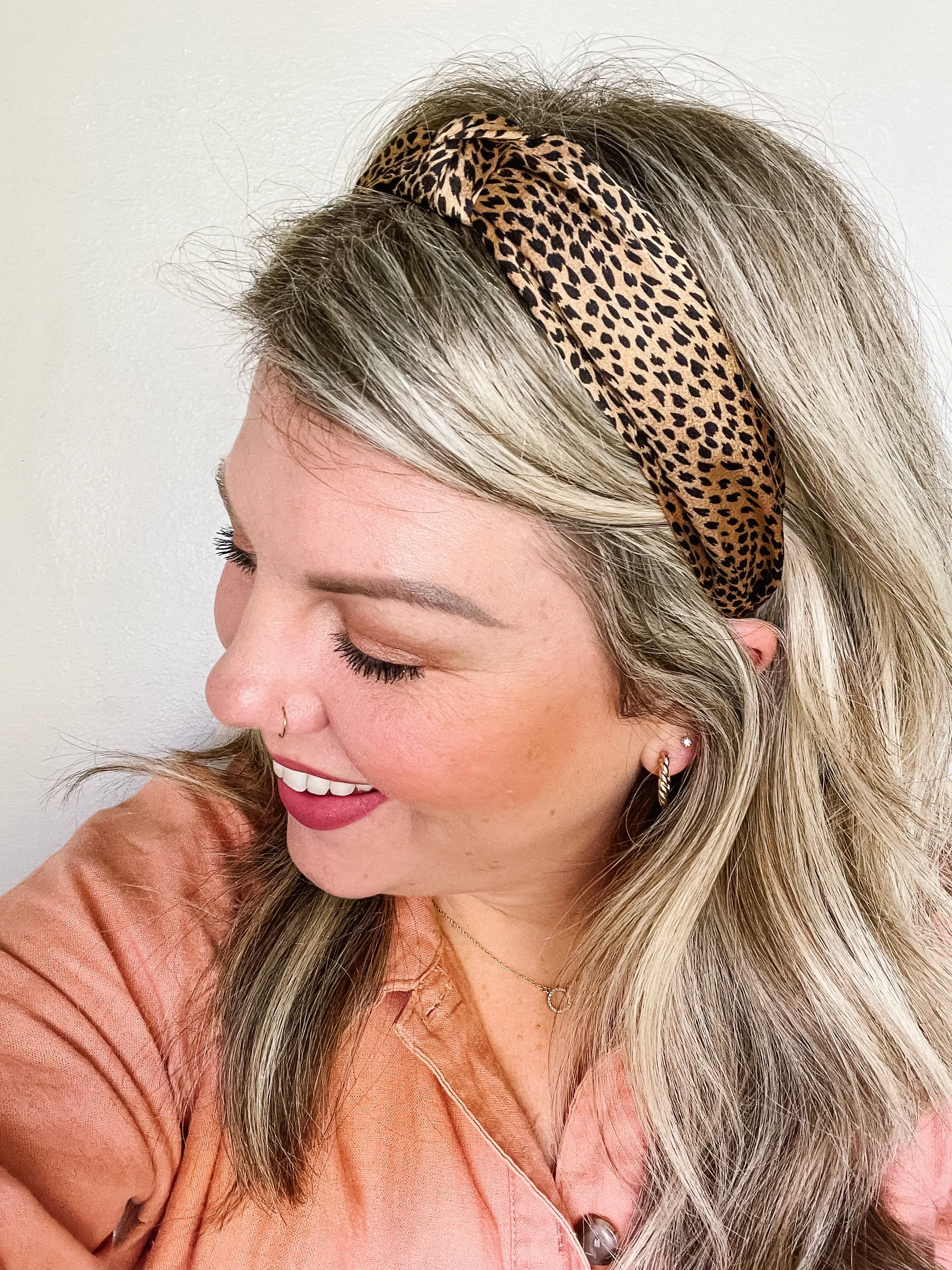 leopard headband