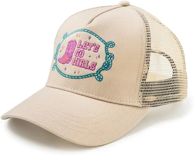 Let's Go Girls Trucker Hat