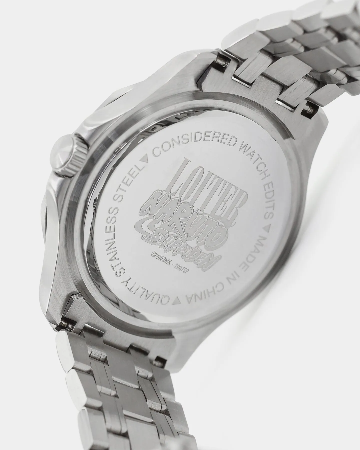 Loiter X Naruto O Tanto Watch Black/Silver/Grey