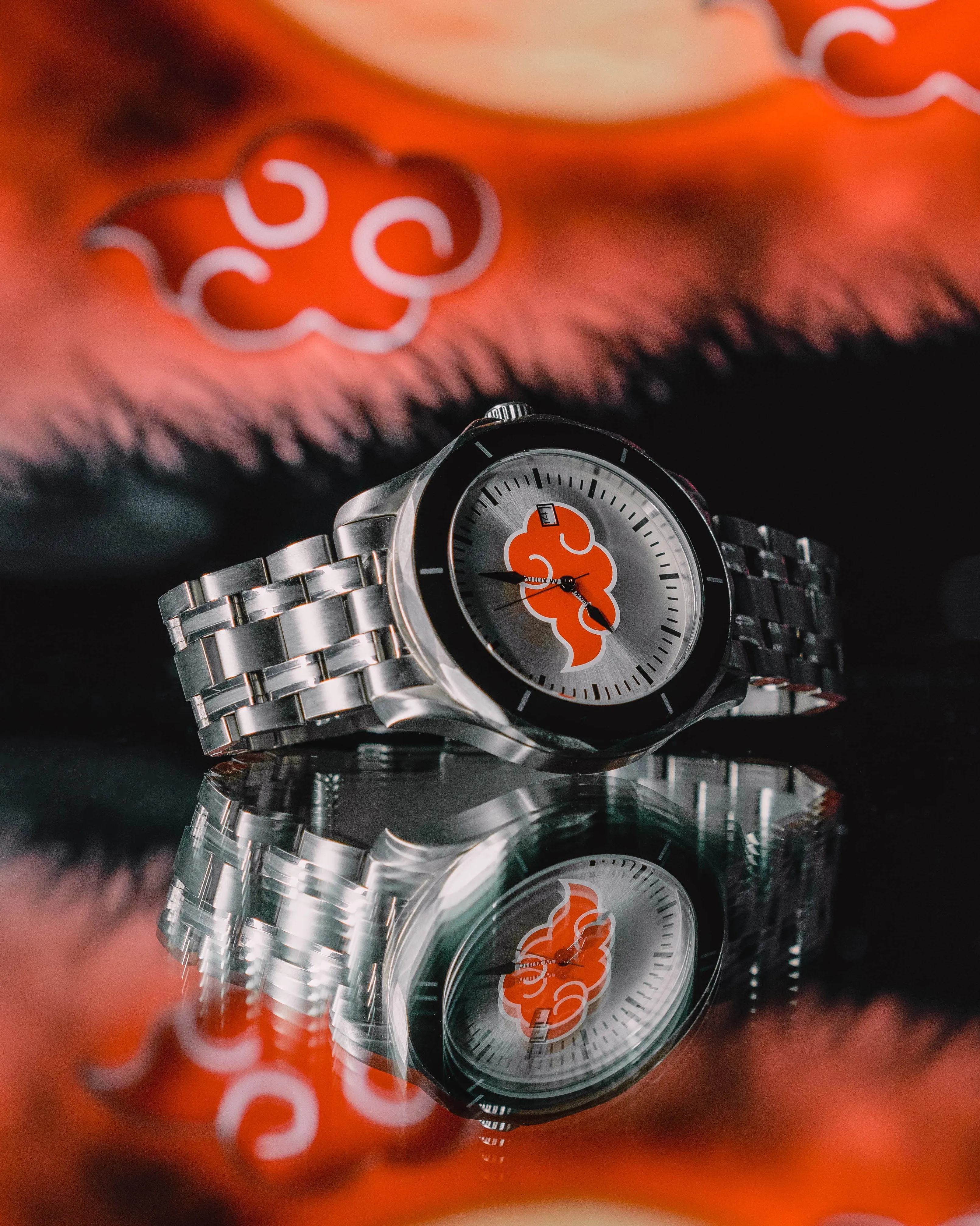 Loiter X Naruto O Tanto Watch Black/Silver/Grey