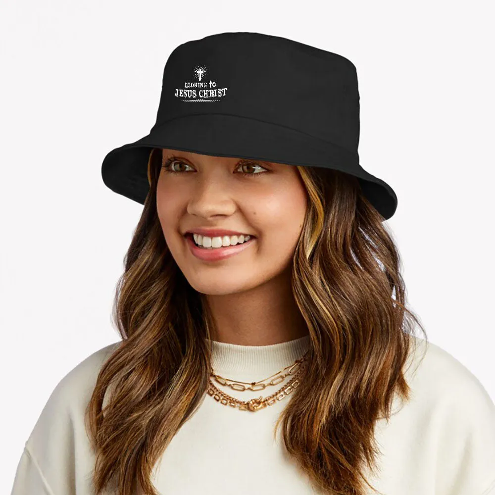 Looking To Jesus Christ Bucket Hat