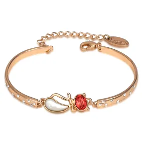 Magical Cat Bangle| Red