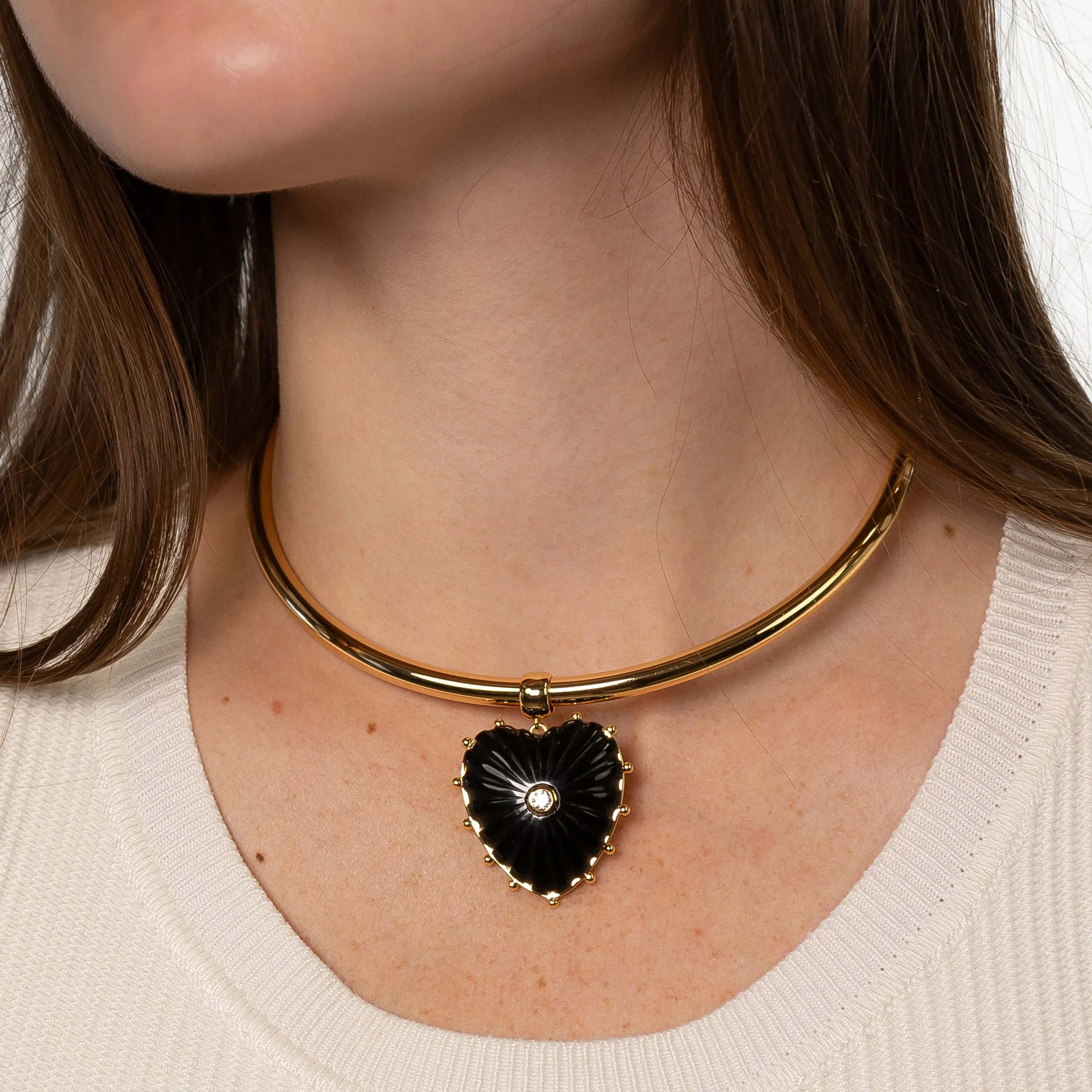 Malene Onyx Choker Necklace