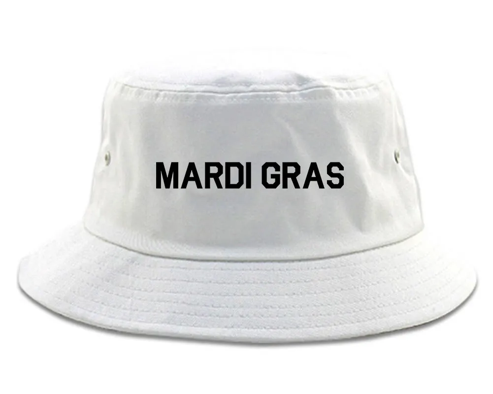 Mardi Gras New Orleans Mens Bucket Hat