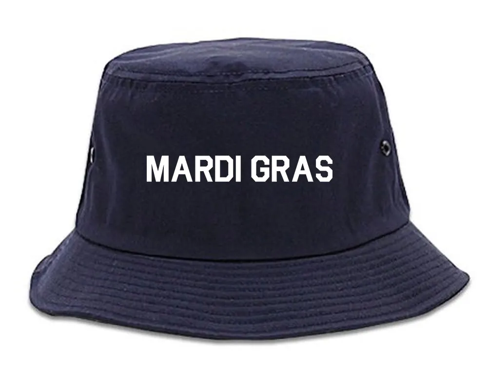 Mardi Gras New Orleans Mens Bucket Hat