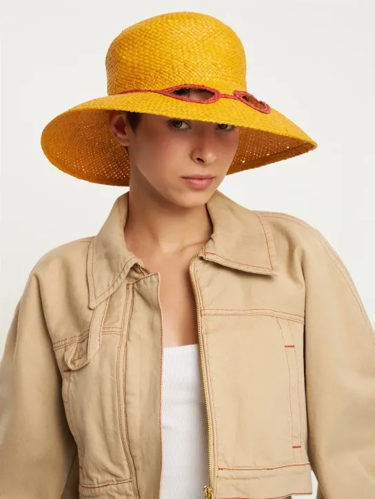 Marni   Raffia bucket hat 