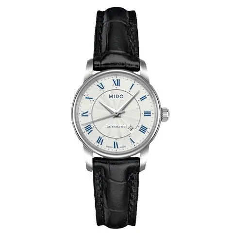 MIDO 銀色手錶 Baroncelli Tradition Silver Watch #M76004214