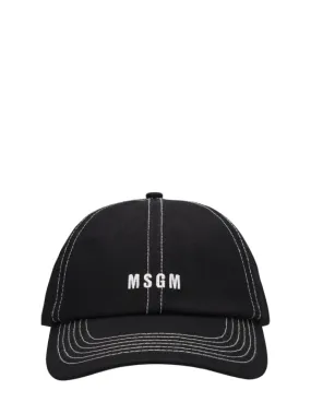 MSGM   Cotton baseball hat 