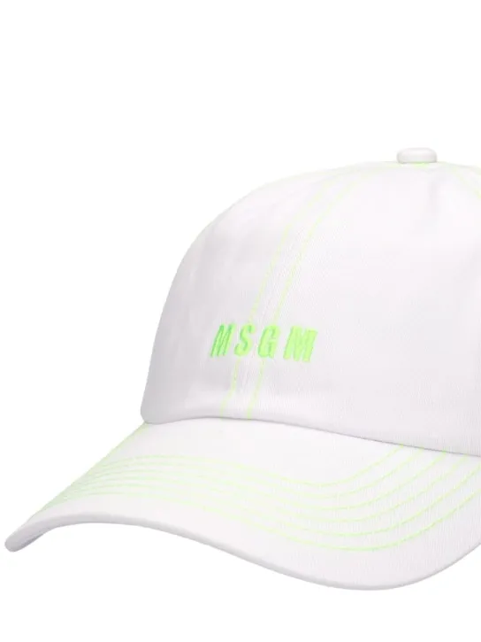 MSGM   Cotton baseball hat 