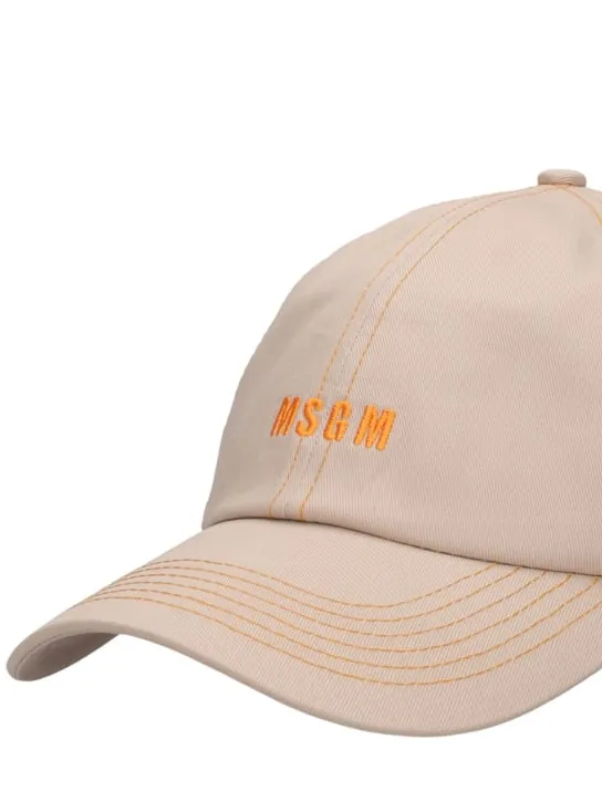 MSGM   Cotton baseball hat 