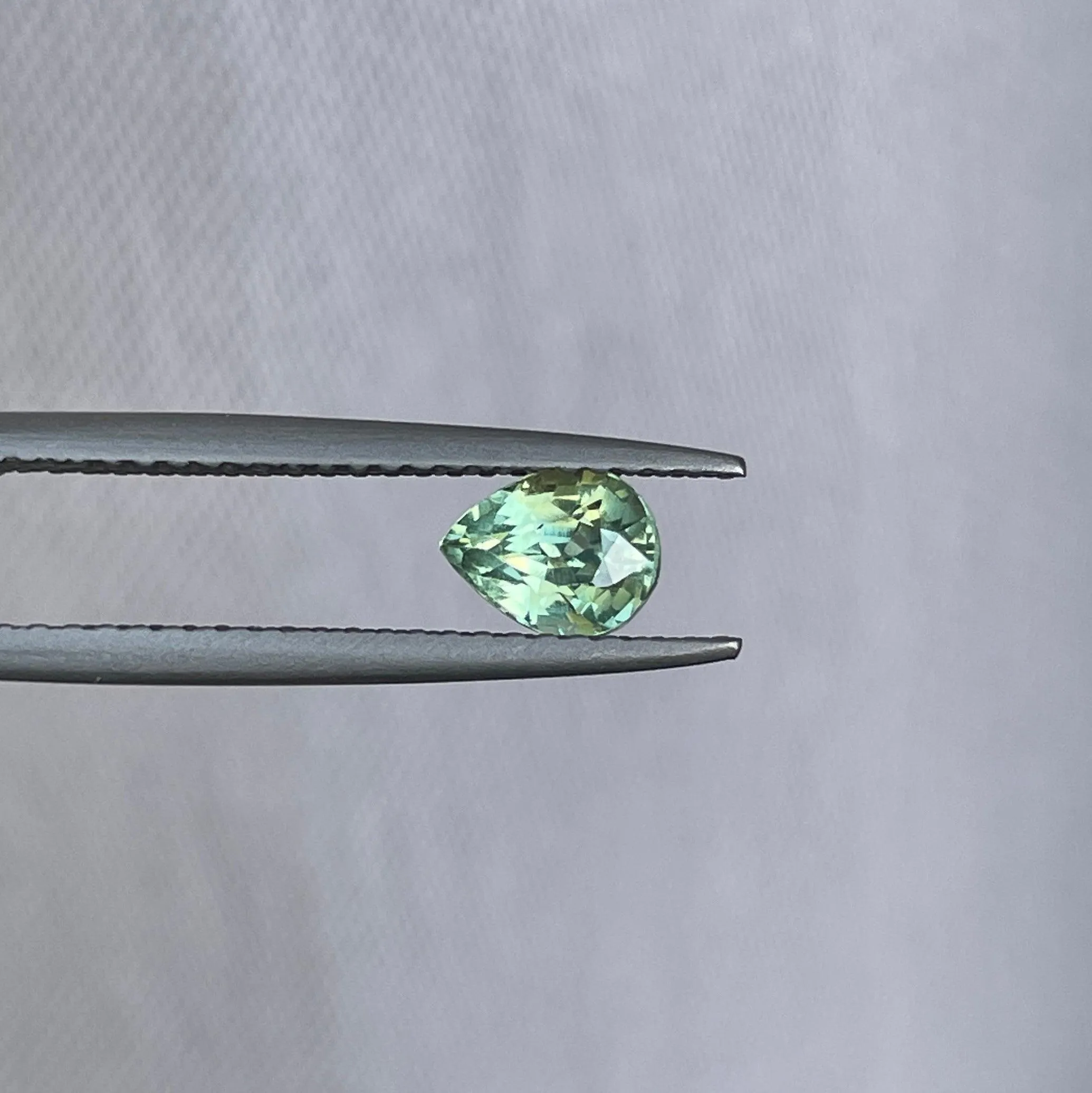 Natural Green Sapphire | Pear Cut | 5.90 x 4.60 mm | 0.77 Carat | Loose Sapphire | Unset Sapphire | Engagement Ring | Sapphire Ring