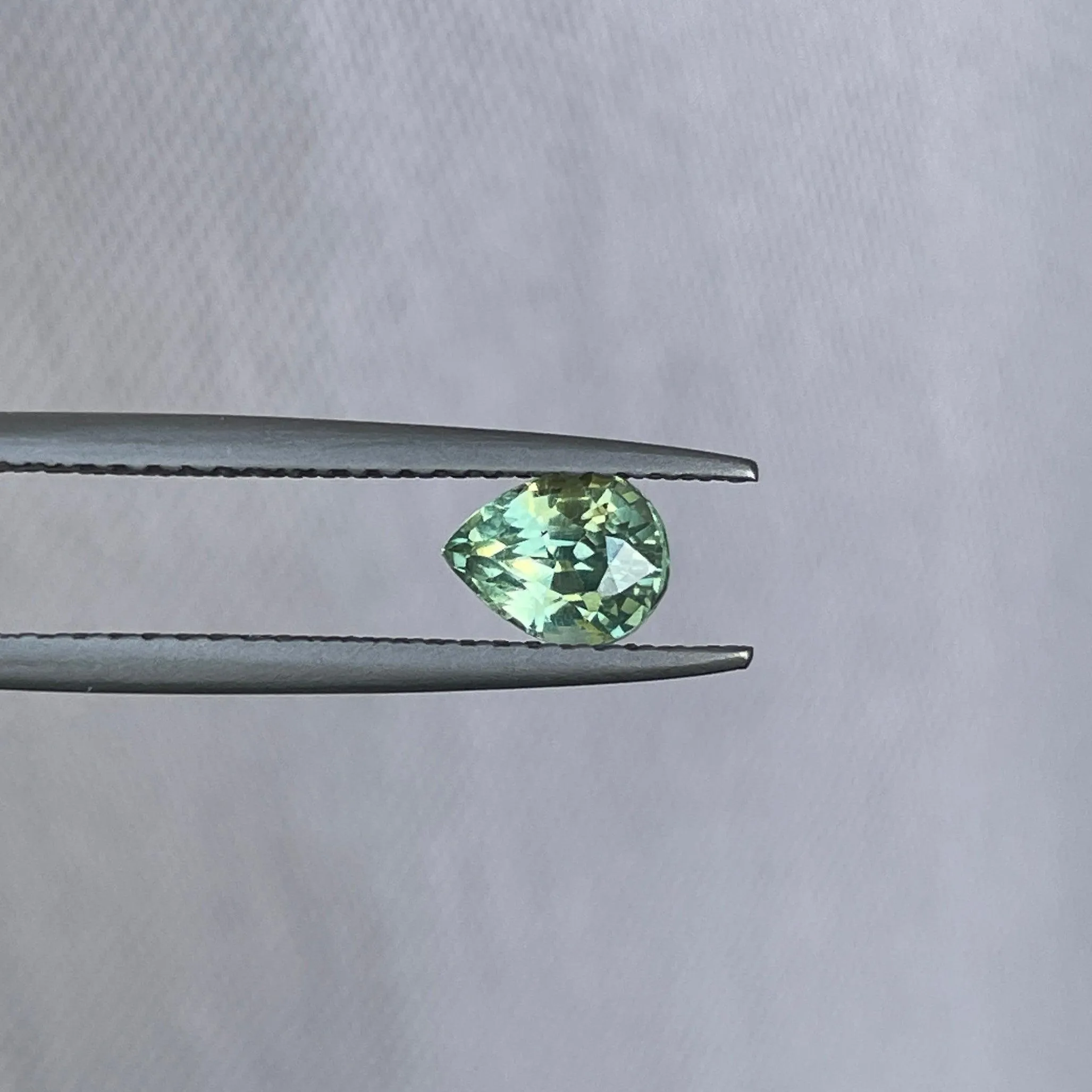 Natural Green Sapphire | Pear Cut | 5.90 x 4.60 mm | 0.77 Carat | Loose Sapphire | Unset Sapphire | Engagement Ring | Sapphire Ring