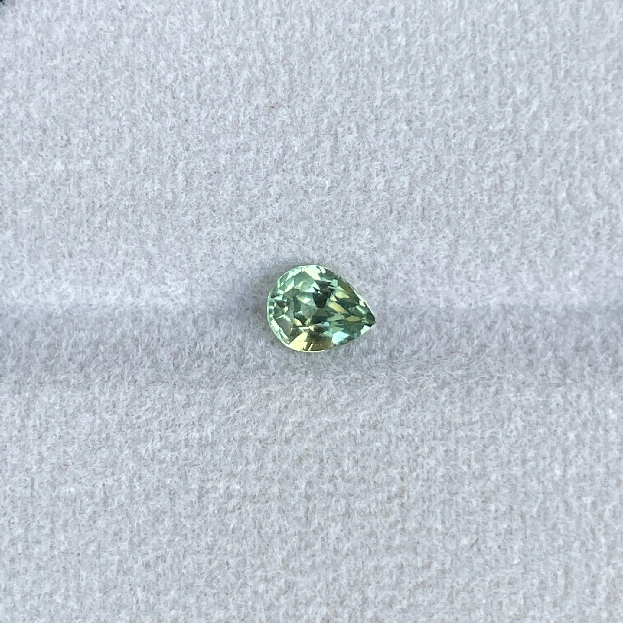 Natural Green Sapphire | Pear Cut | 5.90 x 4.60 mm | 0.77 Carat | Loose Sapphire | Unset Sapphire | Engagement Ring | Sapphire Ring