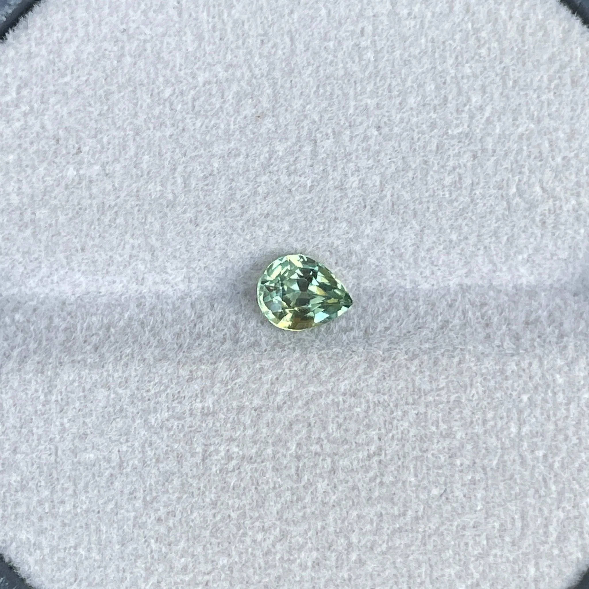 Natural Green Sapphire | Pear Cut | 5.90 x 4.60 mm | 0.77 Carat | Loose Sapphire | Unset Sapphire | Engagement Ring | Sapphire Ring