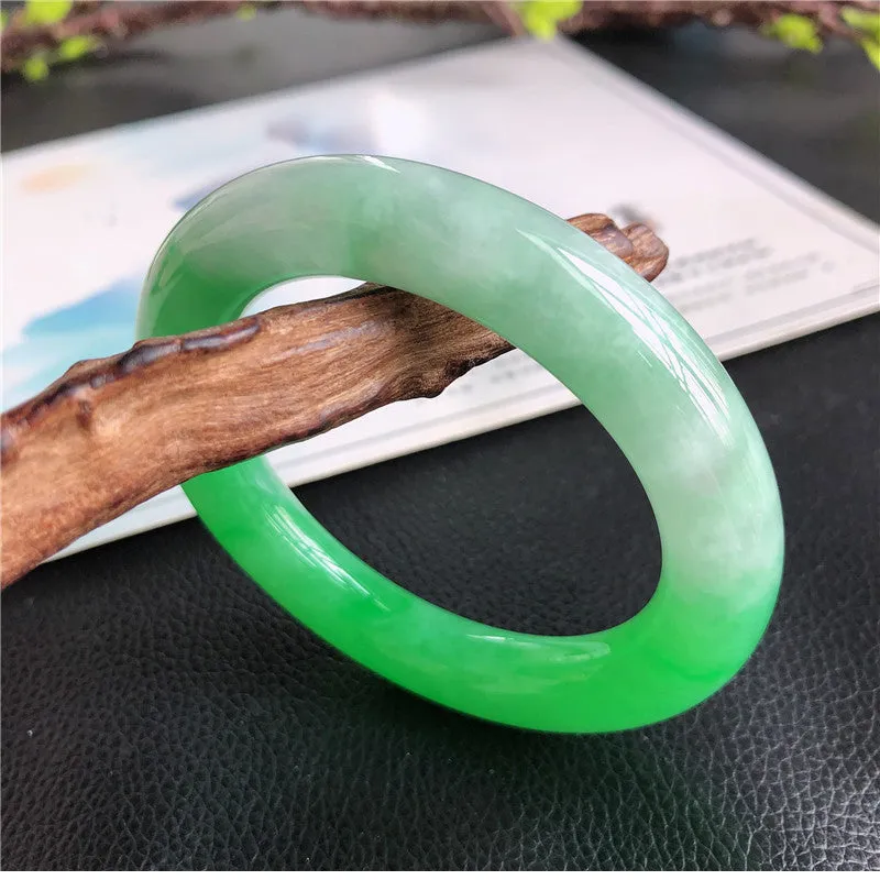 Natural Jade Bangle Jadeite Bangle Internal Diameter 57mm G2032736