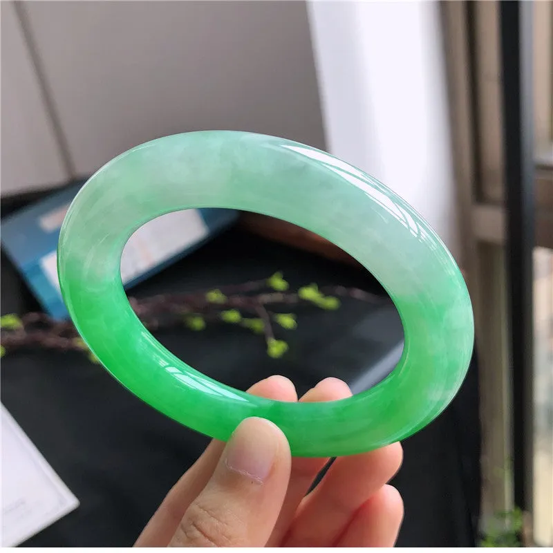 Natural Jade Bangle Jadeite Bangle Internal Diameter 57mm G2032736