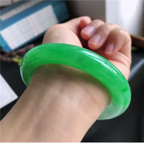 Natural Jade Bangle Jadeite Bangle Internal Diameter 57mm G2032736