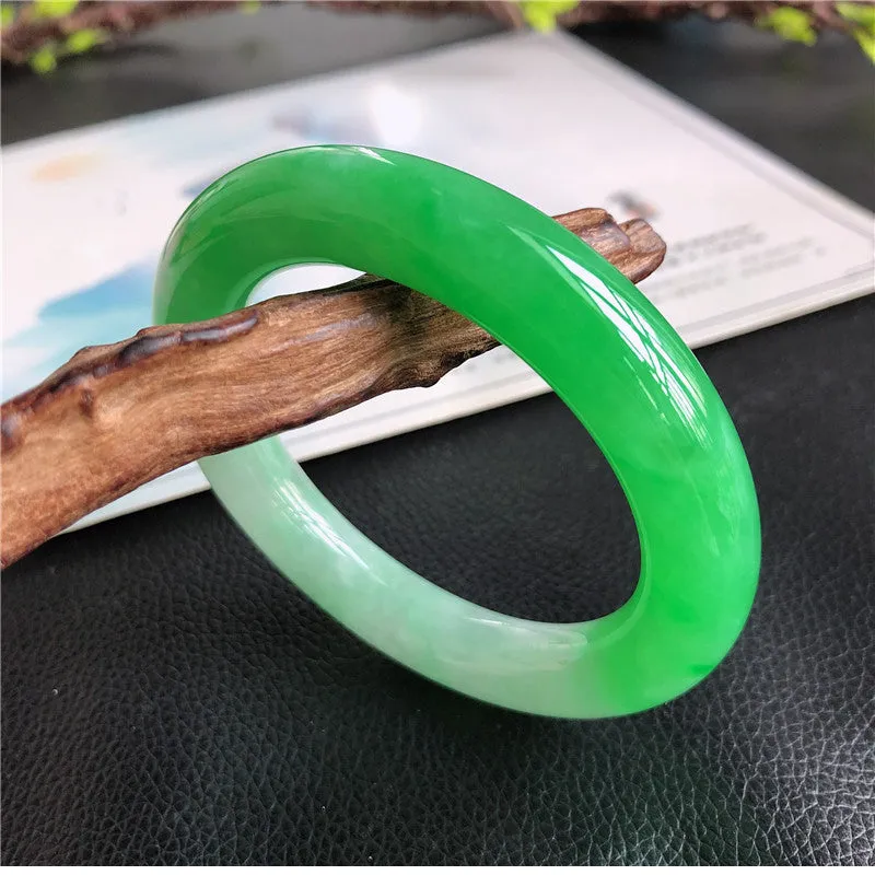 Natural Jade Bangle Jadeite Bangle Internal Diameter 57mm G2032736