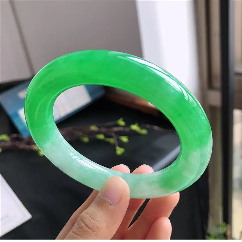 Natural Jade Bangle Jadeite Bangle Internal Diameter 57mm G2032736