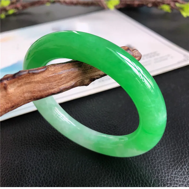 Natural Jade Bangle Jadeite Bangle Internal Diameter 57mm G2032736