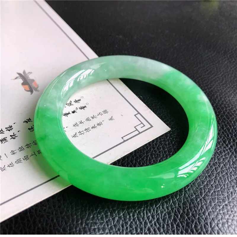 Natural Jade Bangle Jadeite Bangle Internal Diameter 57mm G2032736