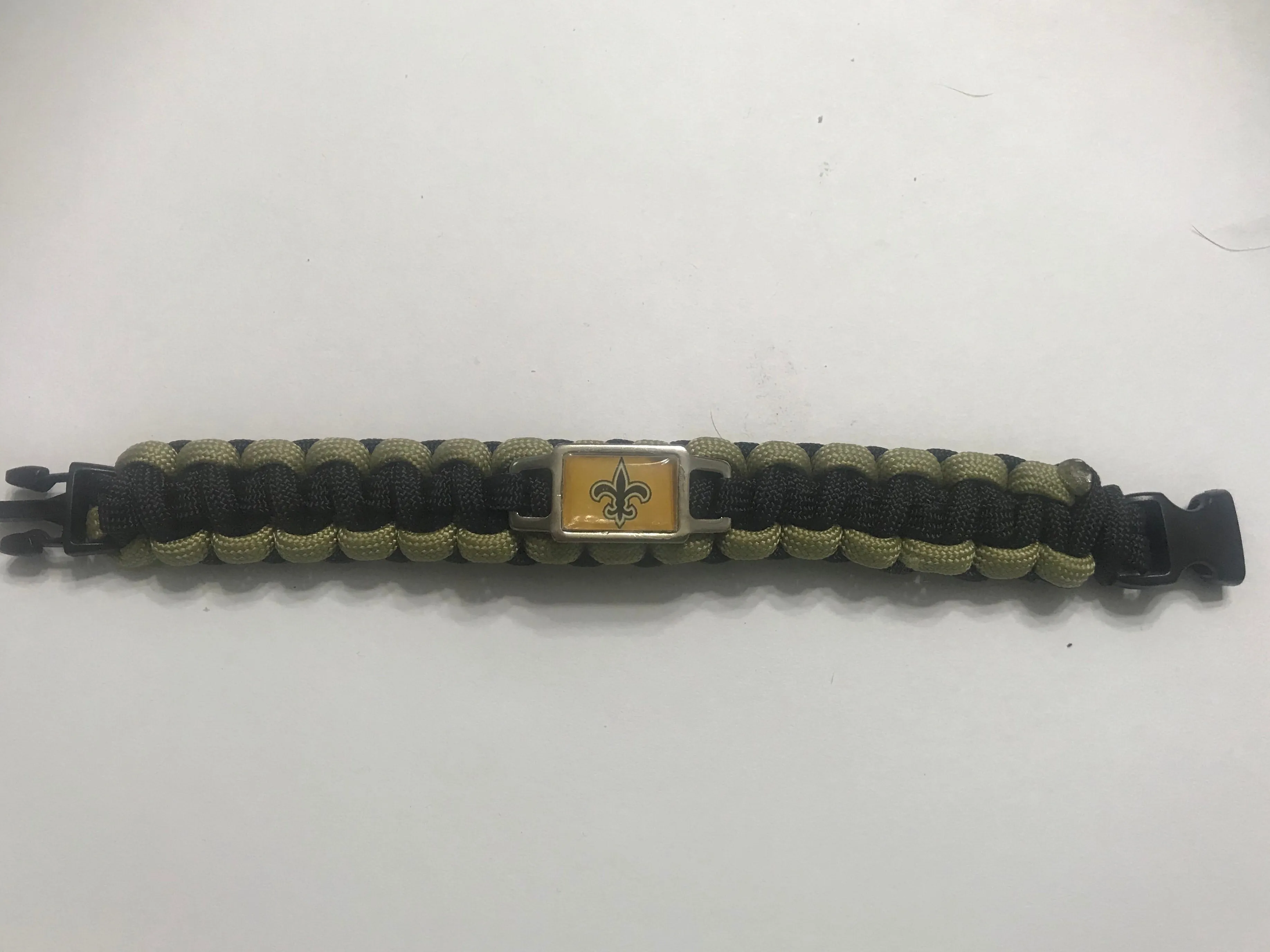 New Orleans Saints paracord bracelet