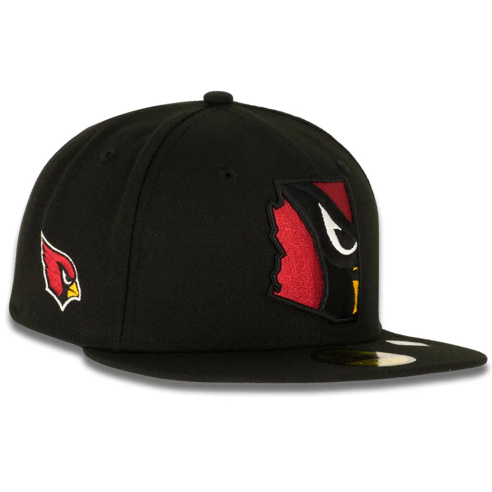 NFL Arizona Cardinals New Era State Logo Fill 59FIFTY Hat