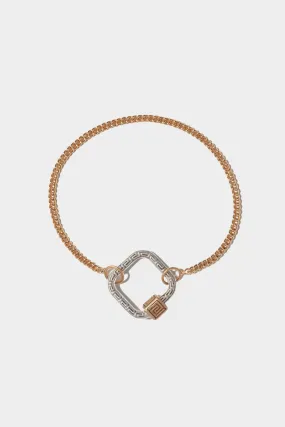 Not So Heavy Curb Chain Bracelet, Yellow Gold