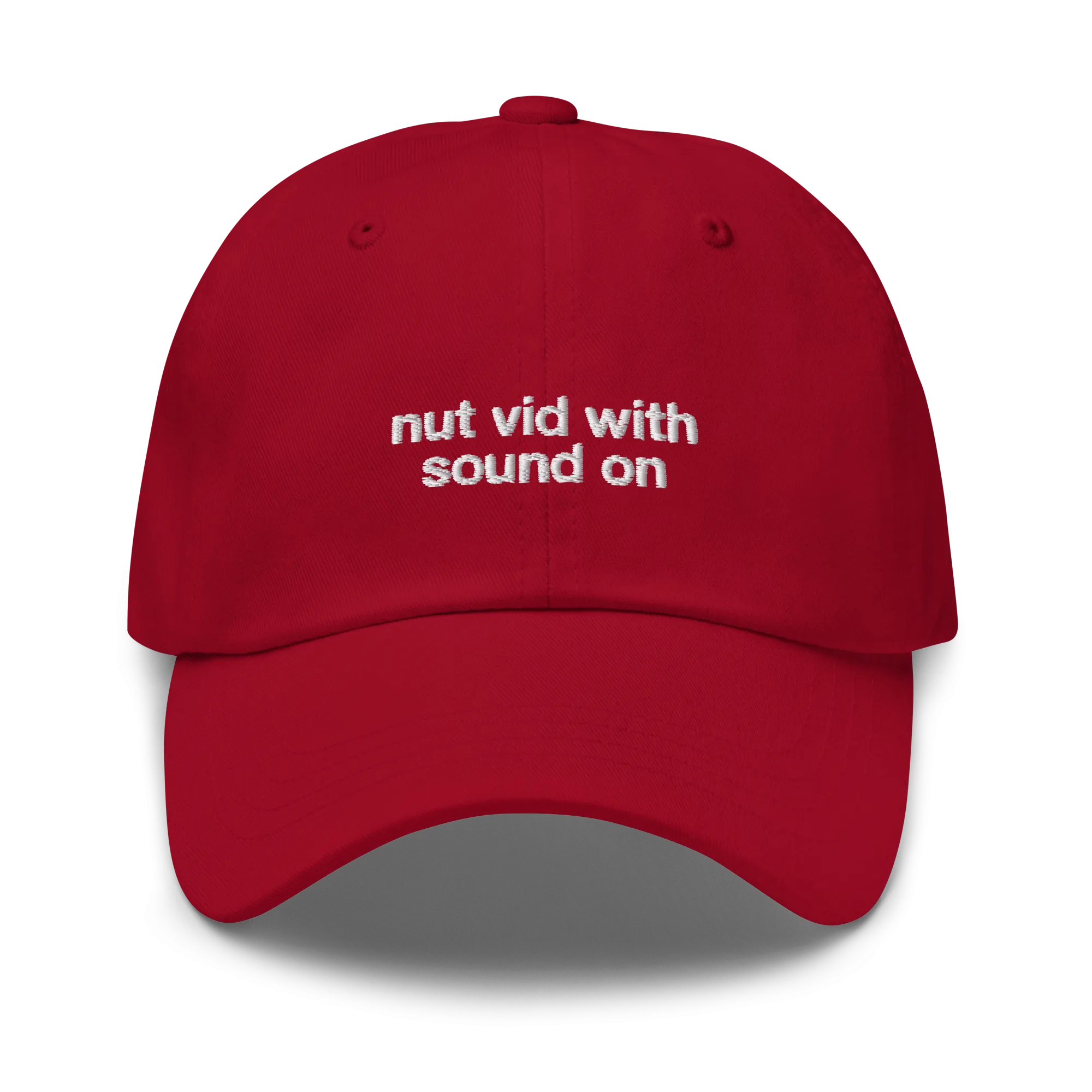 Nut Vid with Sound On Hat