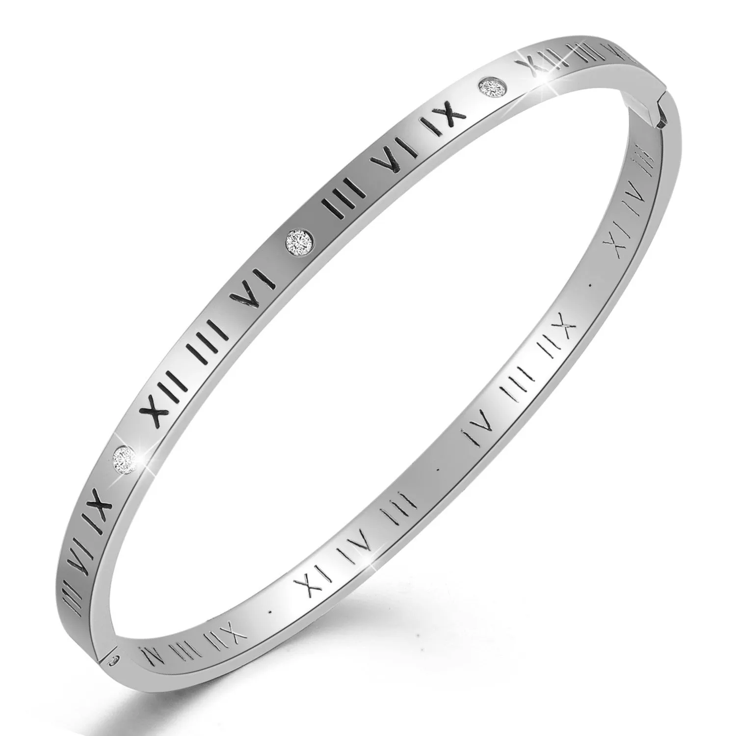 Octavia VIX II Bangle | Clear