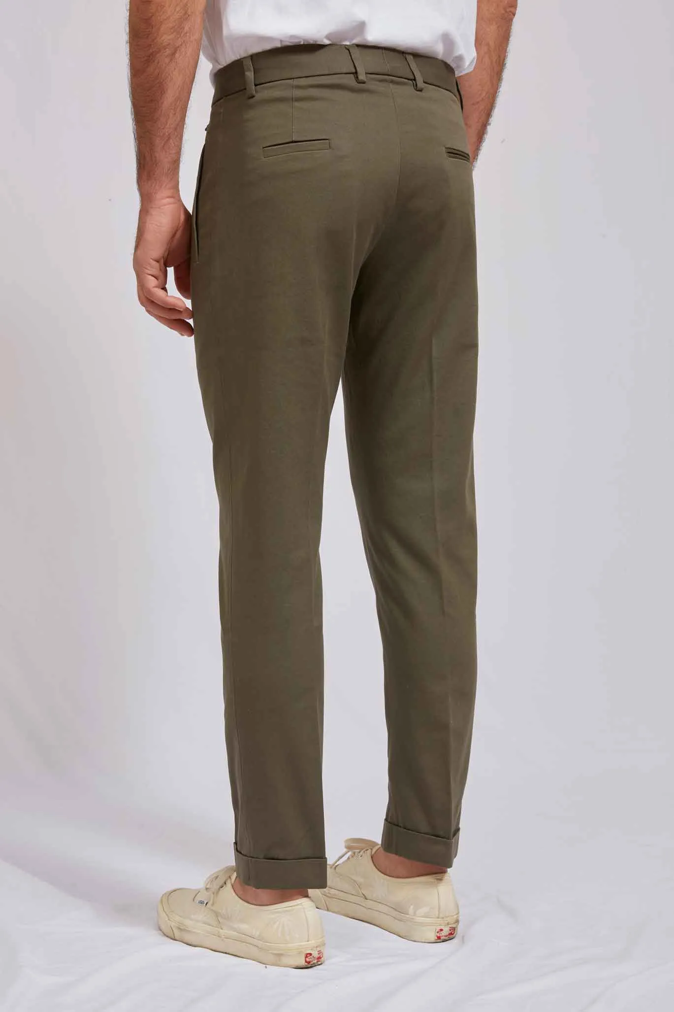 PAUL Japanese gabardine military 3240