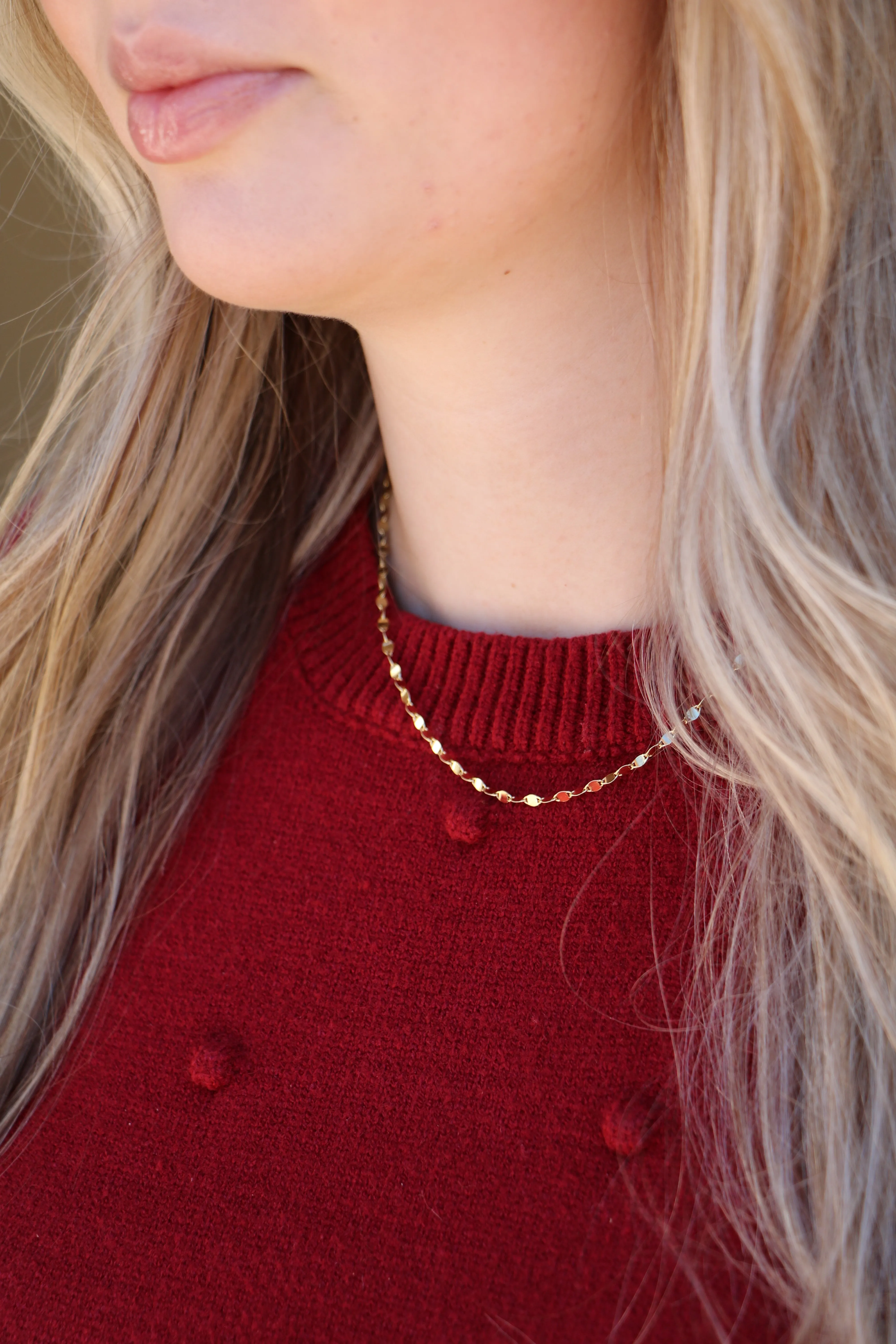 pebble layering chain { gold   silver }