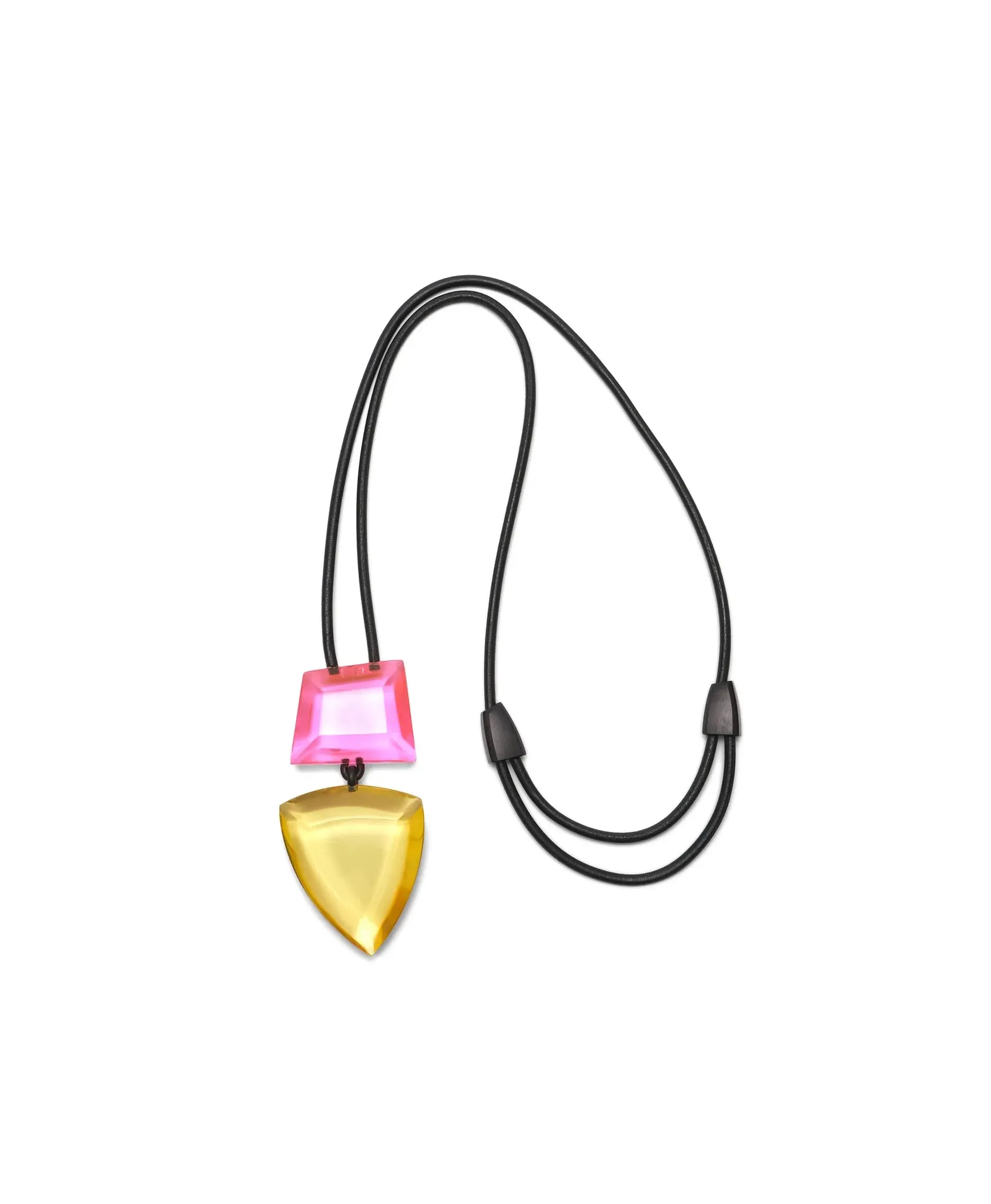 Pero Monies Pendant in Pink Yellow