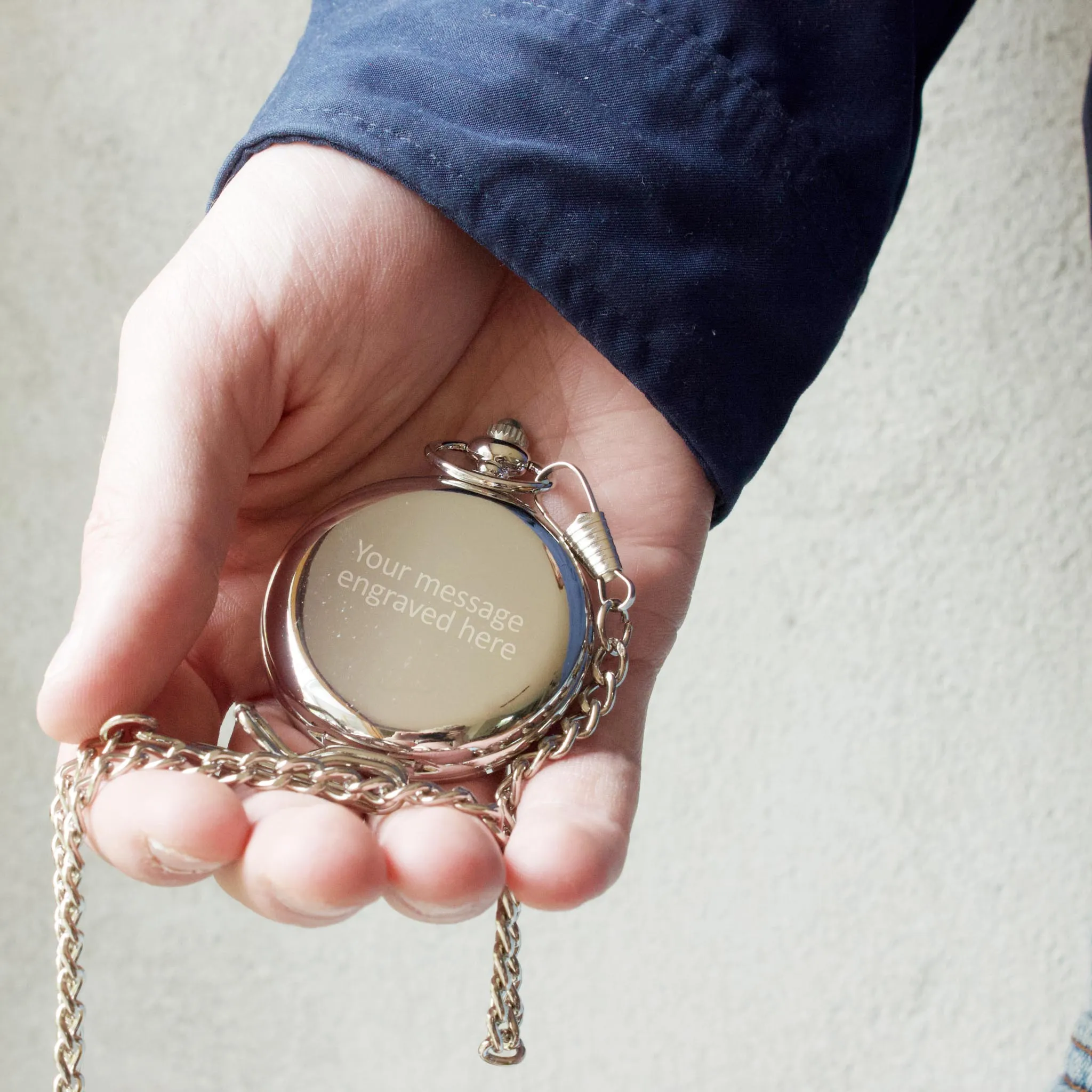 Personalised Mechanical Pocket Watch