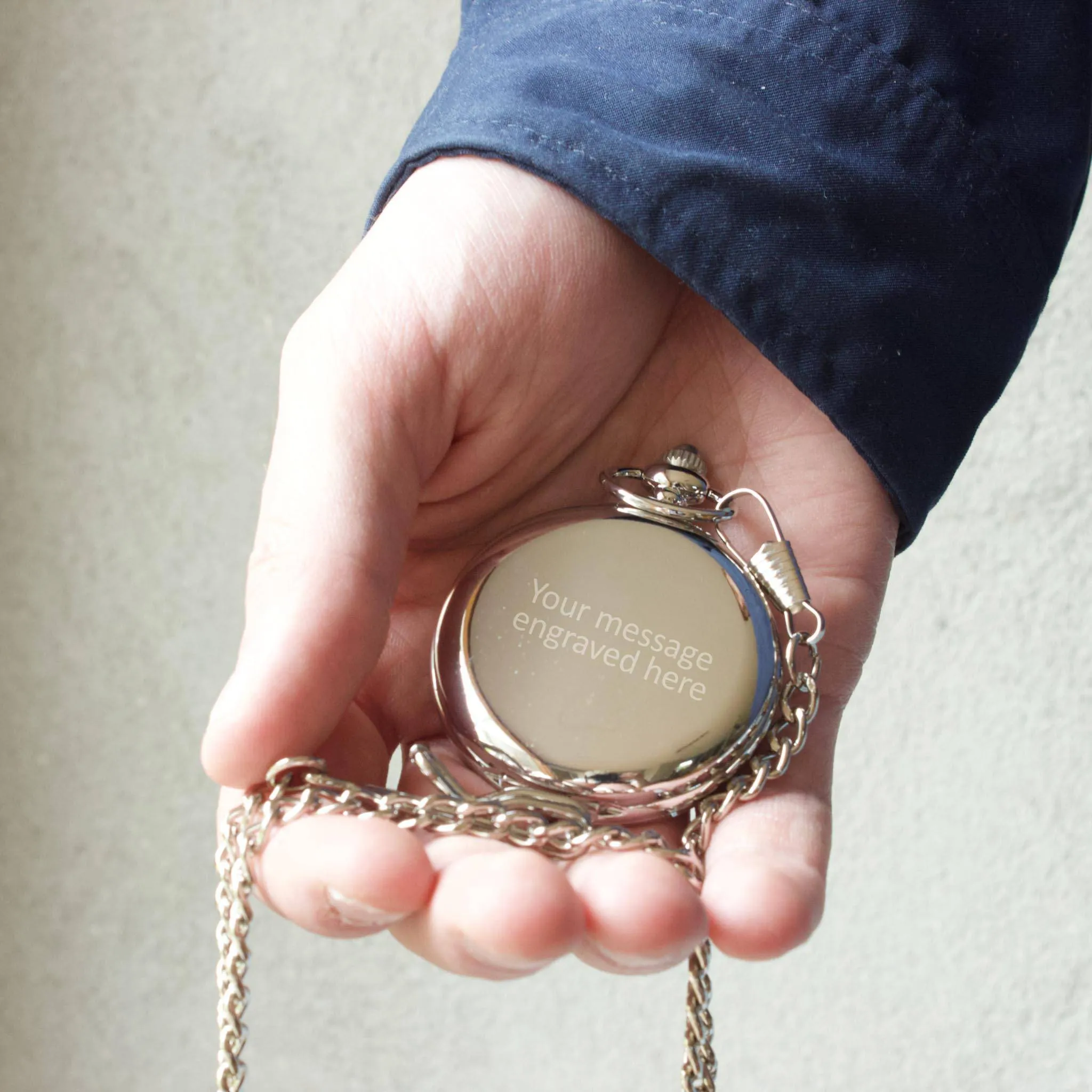 Personalised Mechanical Pocket Watch