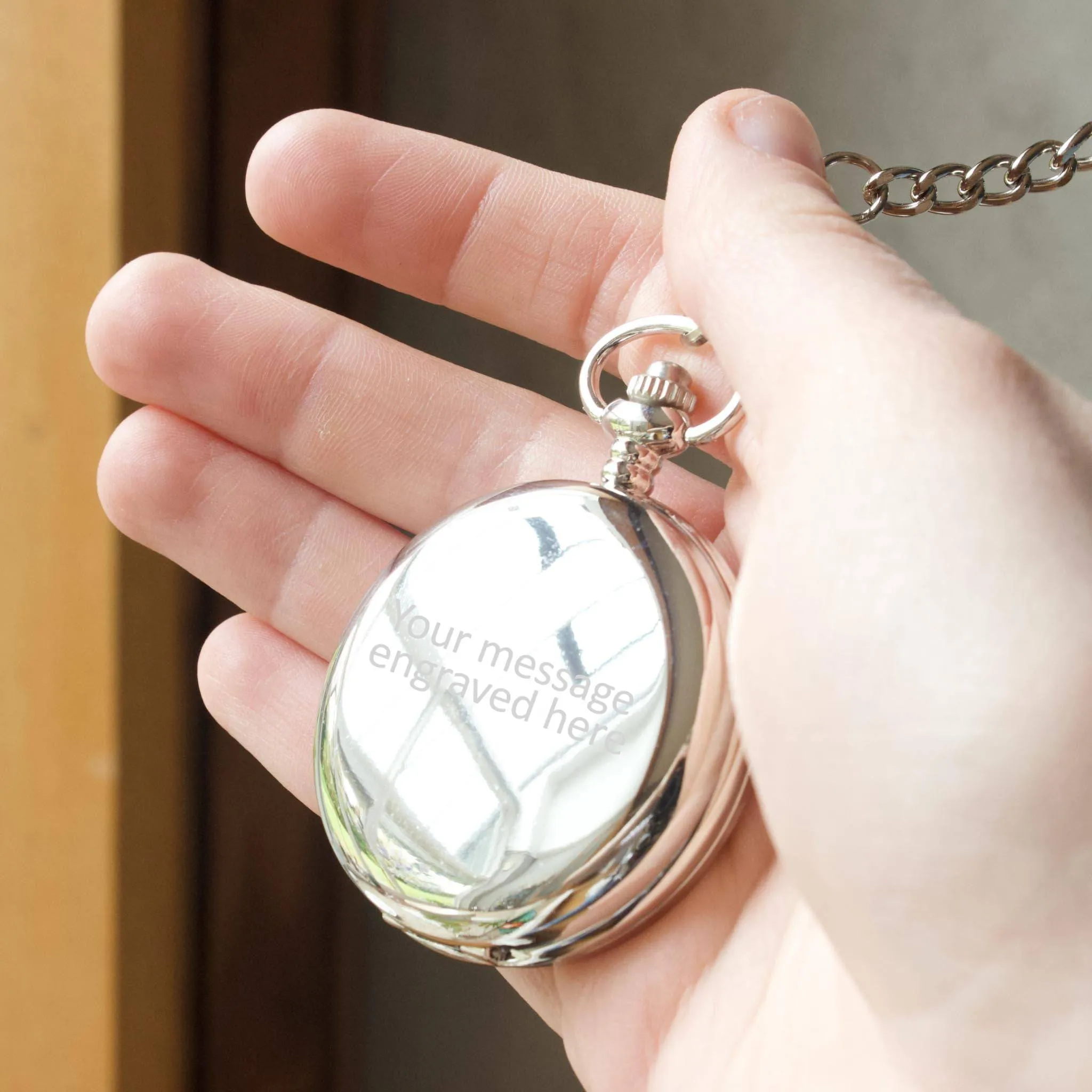 Personalised Mechanical Pocket Watch