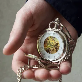 Personalised Mechanical Pocket Watch