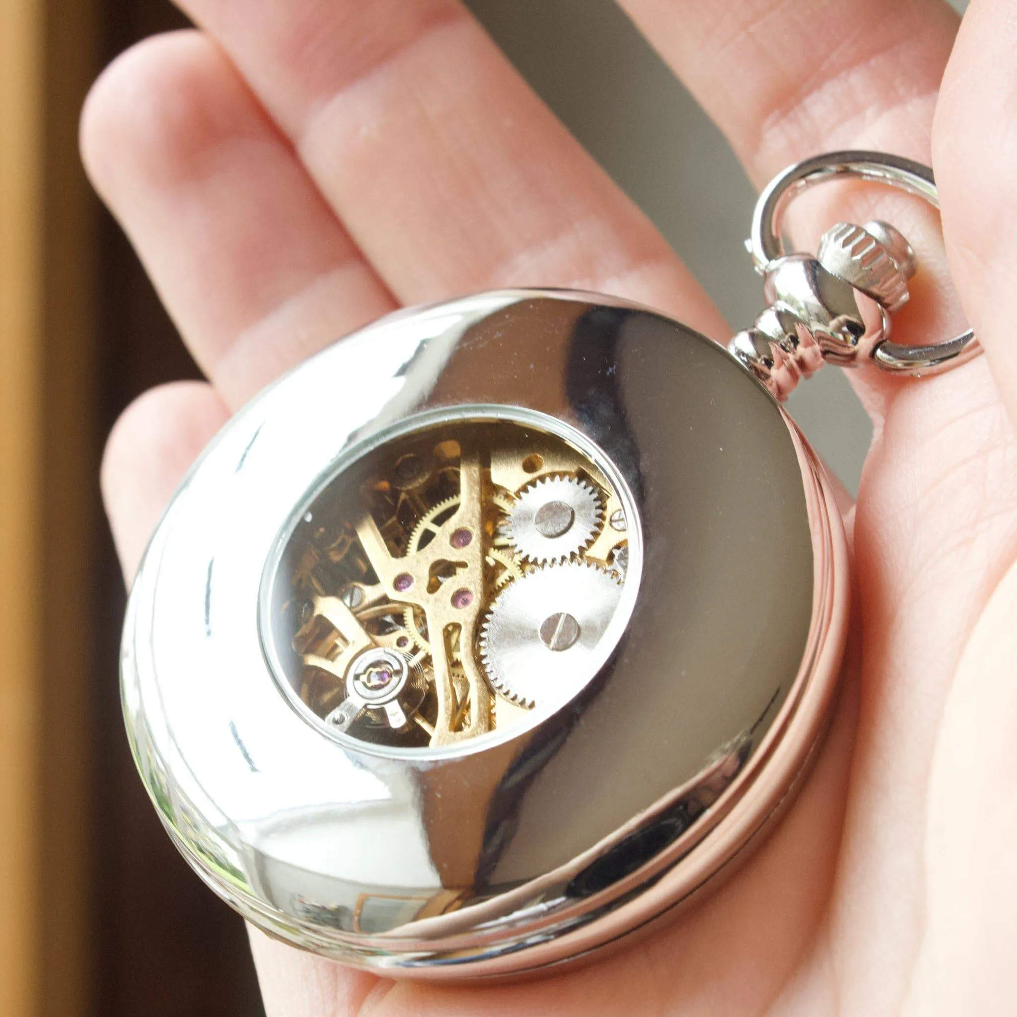 Personalised Mechanical Pocket Watch