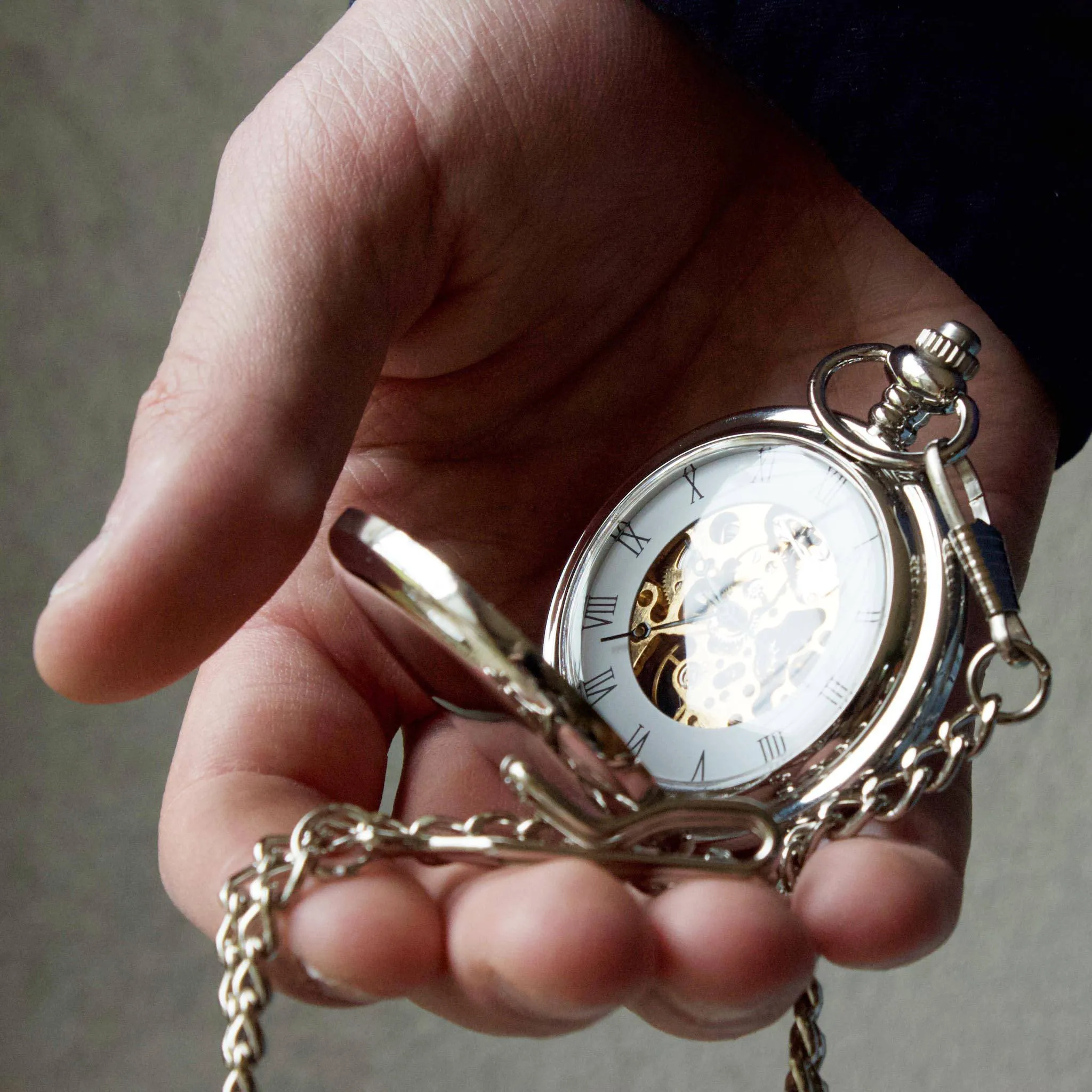 Personalised Mechanical Pocket Watch