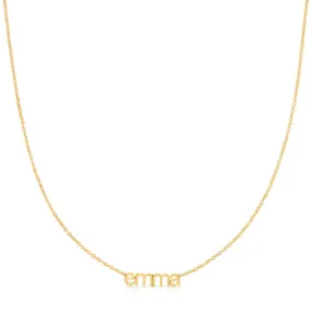 Petite Nameplate Necklace