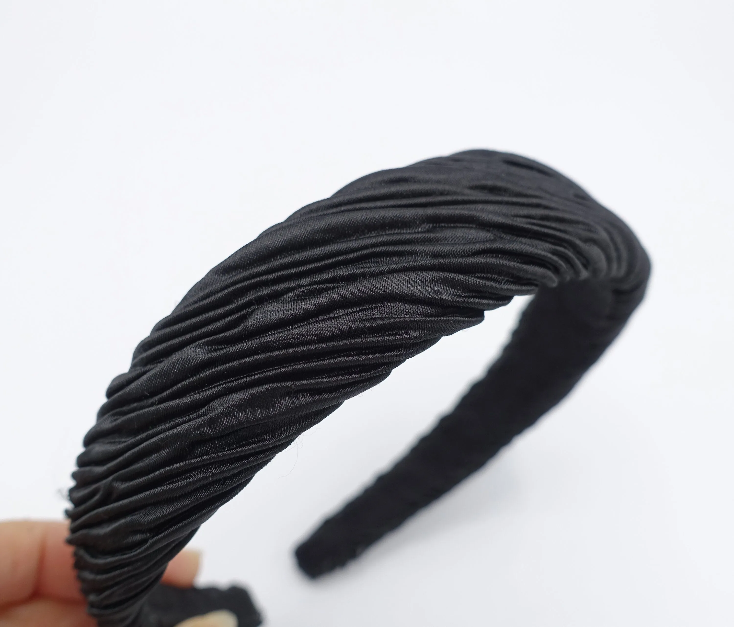 pleats headband for women