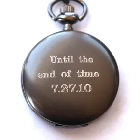 Pocket Watch - Gunmetal