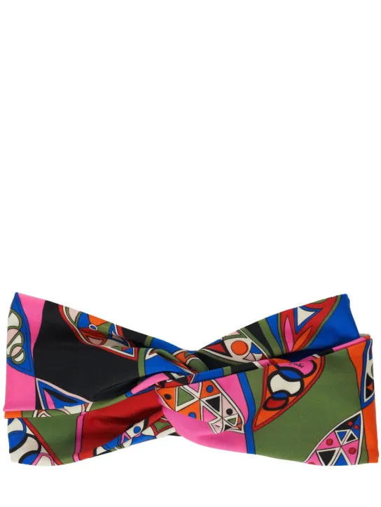 Pucci   Lycra headband 