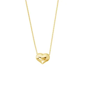 Puffy Gold Heart 4690133