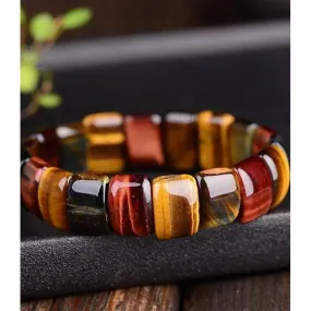 Pure Tiger Eye Stretch Bracelets