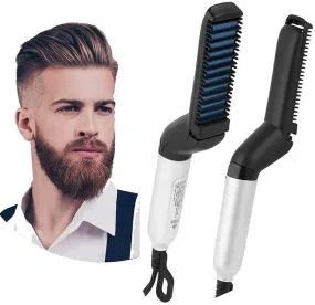 Quick Hair Styler for Men Electric Beard Straightener And Massage Hair For Men